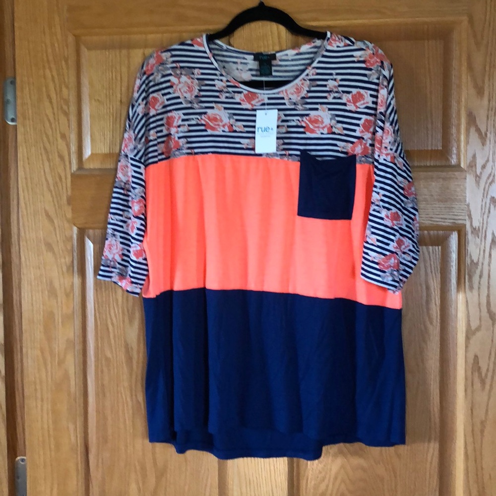 3/4 sleeve top